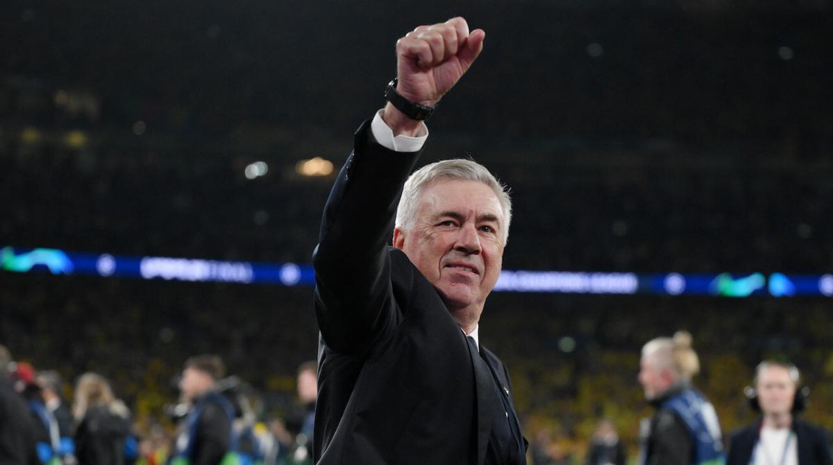 Real Madrid coach Carlo Ancelotti